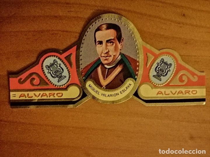 Vitolas de colecci&oacute;n: VITOLA ALVARO - SERIE: M&Uacute;SICOS - MIGUEL HILARION ESLAVA