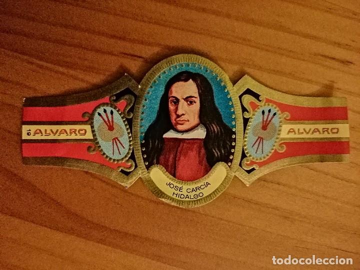 Vitolas de colecci&oacute;n: VITOLA ALVARO - SERIE: PINTORES. JOS&Eacute; GARC&Iacute;A HIDALGO.
