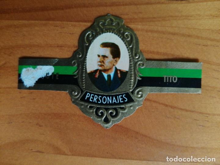 Vitolas de colecci&oacute;n: VITOLA CAPOTE - COLECCI&Oacute;N: PERSONAJES - TITO - SERIE C - N&Uacute;MERO 12