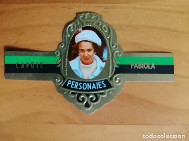 Vitolas de colecci&oacute;n: VITOLA CAPOTE - COLECCI&Oacute;N: PERSONAJES - FABIOLA - SERIE C - N&Uacute;MERO 9