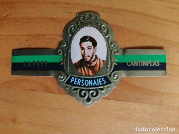 Vitolas de colecci&oacute;n: VITOLA CAPOTE - COLECCI&Oacute;N: PERSONAJES - CANTINFLAS - SERIE C - N&Uacute;MERO 6