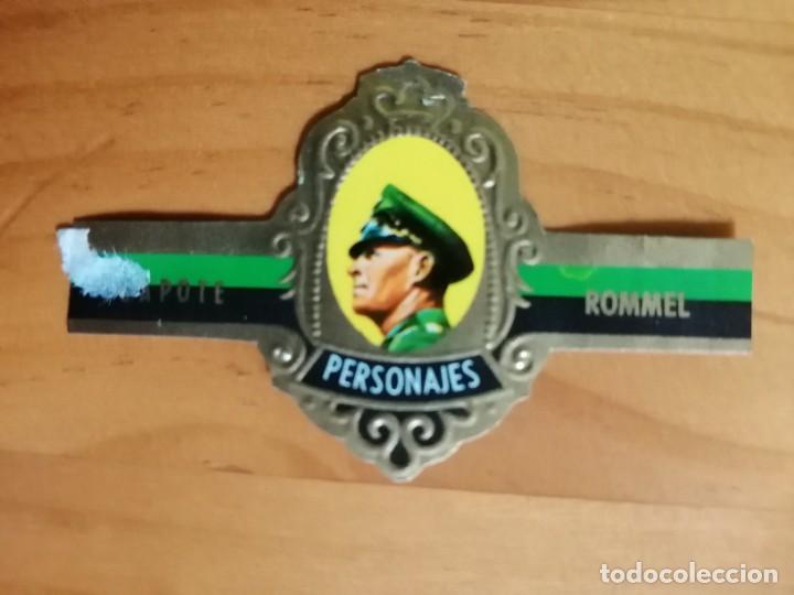 Vitolas de colecci&oacute;n: VITOLA CAPOTE - COLECCI&Oacute;N: PERSONAJES - ROMMEL - SERIE C - N&Uacute;MERO 5