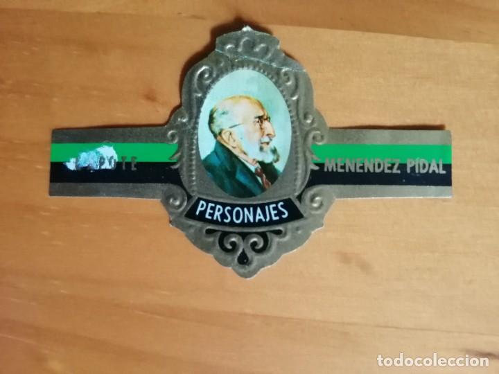 Vitolas de colecci&oacute;n: VITOLA CAPOTE - COLECCI&Oacute;N: PERSONAJES - MEN&Eacute;NDEZ PIDAL - SERIE C - N&Uacute;MERO 1