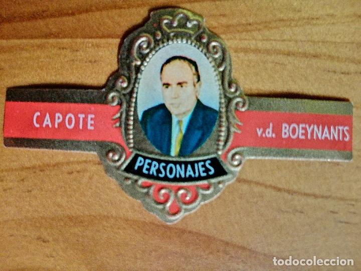Vitolas de colecci&oacute;n: VITOLA CAPOTE - COLECCI&Oacute;N: PERSONAJES - V.D. BOEYNANTS - SERIE A - N&Uacute;MERO 16