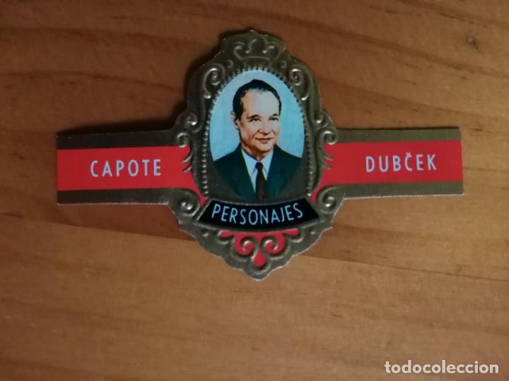 Vitolas de colecci&oacute;n: VITOLA CAPOTE - COLECCI&Oacute;N: PERSONAJES - DUBCEK - SERIE A - N&Uacute;MERO 17