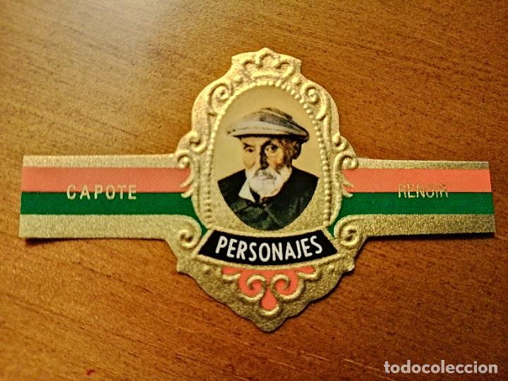 Vitolas de colecci&oacute;n: VITOLA CAPOTE - COLECCI&Oacute;N: PERSONAJES: RENOIR - SERIE E - N&Uacute;MERO 11