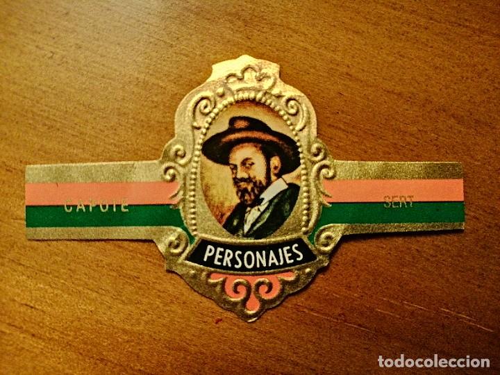 Vitolas de colecci&oacute;n: VITOLA CAPOTE - COLECCI&Oacute;N: PERSONAJES: SERT - SERIE E - N&Uacute;MERO 23