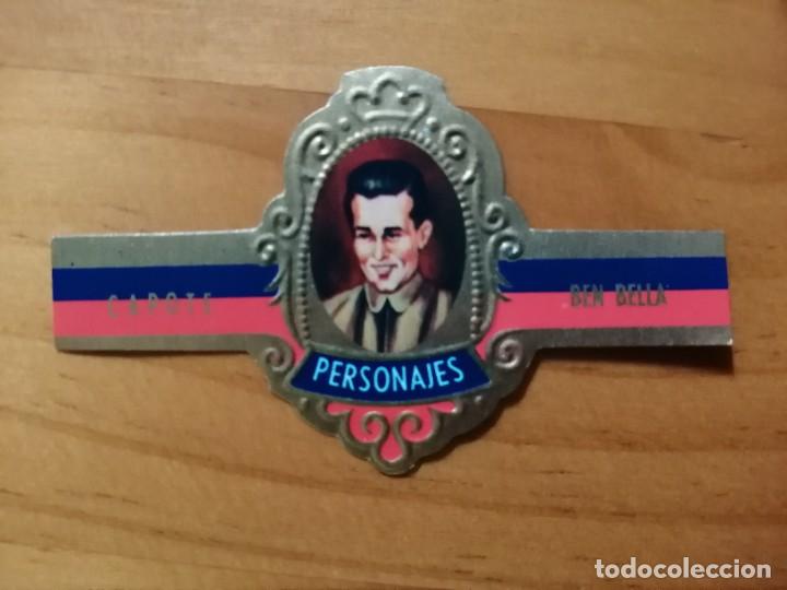 Vitolas de colecci&oacute;n: VITOLA CAPOTE - COLECCI&Oacute;N: PERSONAJES: BEN BELLA - SERIE B - N&Uacute;MERO 6
