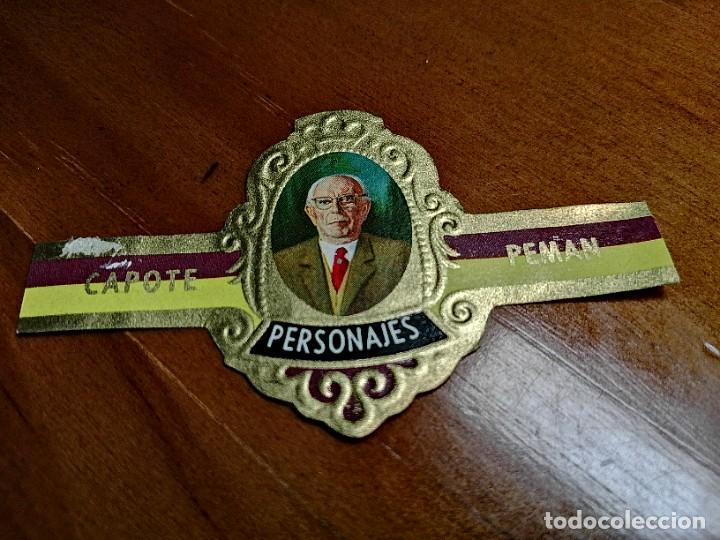Vitolas de colecci&oacute;n: VITOLA CAPOTE - COLECCI&Oacute;N: PERSONAJES: PEMAN - SERIE D - N&Uacute;MERO 4
