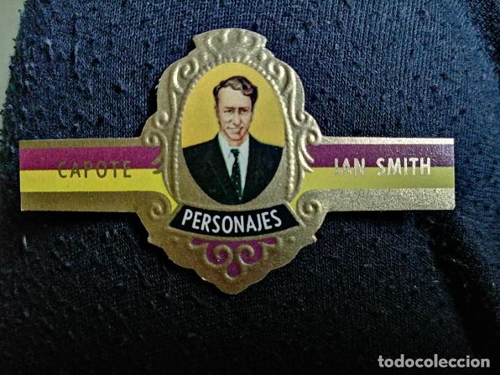 Vitolas de colecci&oacute;n: VITOLA CAPOTE - COLECCI&Oacute;N: PERSONAJES: IAM SMITH - SERIE D - N&Uacute;MERO 6