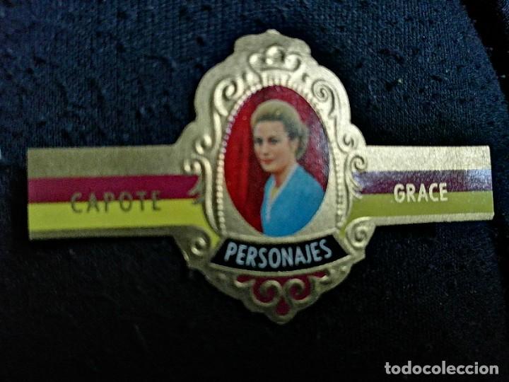 Vitolas de colecci&oacute;n: VITOLA CAPOTE - COLECCI&Oacute;N: PERSONAJES: GRACE - SERIE D - N&Uacute;MERO 8