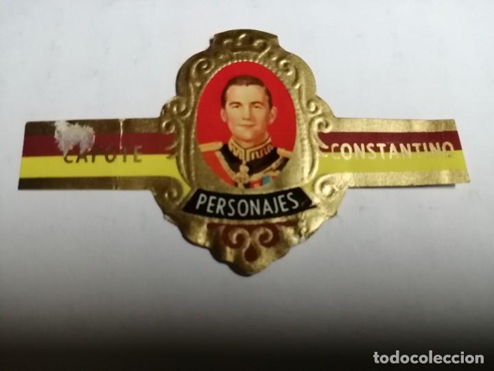 Vitolas de colecci&oacute;n: VITOLA CAPOTE - COLECCI&Oacute;N: PERSONAJES: CONSTANTINO - SERIE D - N&Uacute;MERO 11