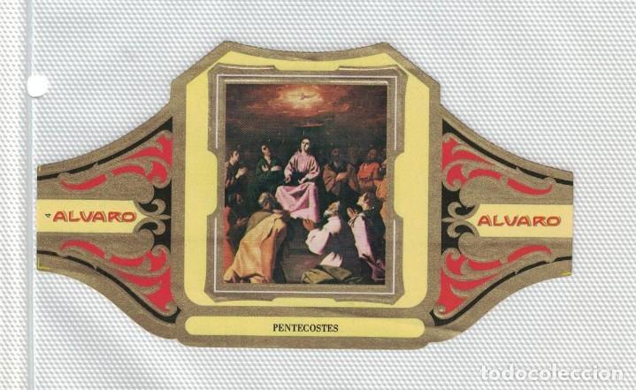 Sammlung von Banderolen: (XV-020) - Vitolas - Alvaro - Cuadros pintores espa&ntilde;oles N&ordm; 4 - PENTECOSTES - Zurbaran