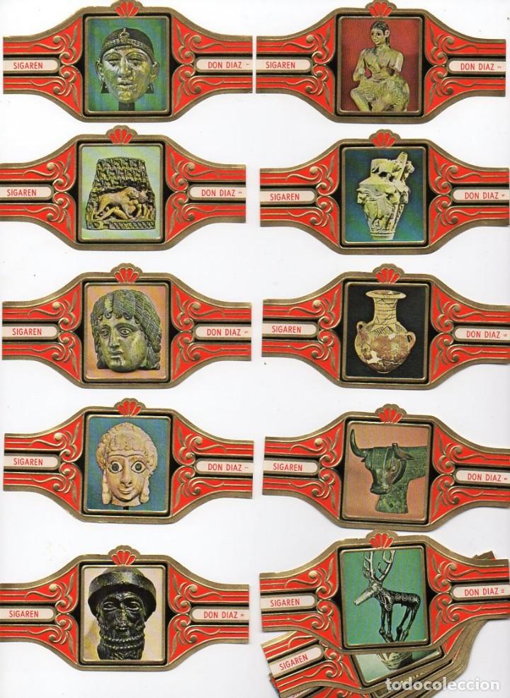 Vitolas de colecci&oacute;n: Vitolas. Serie completa Don Diaz - Arte del Medio Oriente, 24 vitolinas.