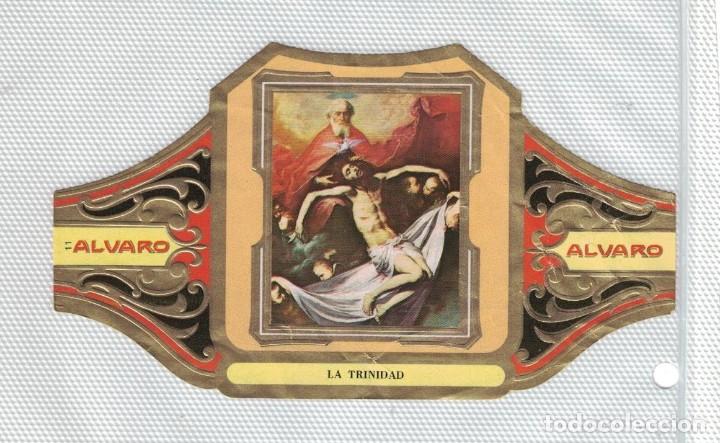 Bagues de cigare de collection: (XV-020) - Vitolas - Alvaro - Cuadros pintores espa&ntilde;oles N&ordm; 11 - LA TRINIDAD - Ribera