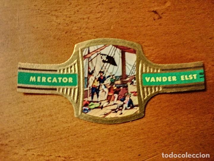 Vitolas de colecci&oacute;n: VITOLA - MERCATOR - VANDER ELST - SERIE: PIRATAS - N&Uacute;MERO 18