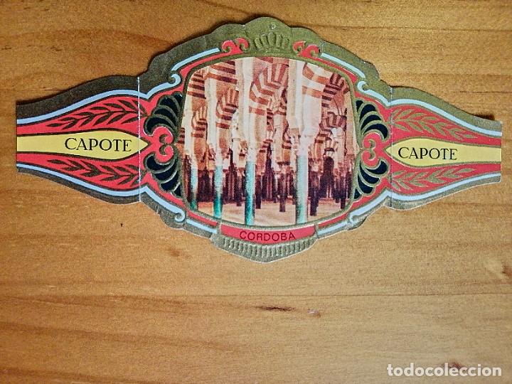 Vitolas de colecci&oacute;n: VITOLA - CAPOTE - COLECCI&Oacute;N: MARAVILLAS DE ESPA&Ntilde;A. SERIE A - C&Oacute;RDOBA: LA MEZQUITA.