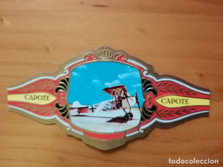 Vitolas de colecci&oacute;n: VITOLA - CAPOTE - COLECCI&Oacute;N: CONQUISTA DEL ESPACIO - SERIE A, N&Uacute;MERO 10 - FOKKER D VII.