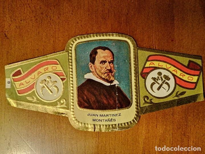 Vitolas de colecci&oacute;n: VITOLA - ALVARO - SERIE: ESCULTORES - JUAN MARTINEZ MONTA&Ntilde;&Eacute;S
