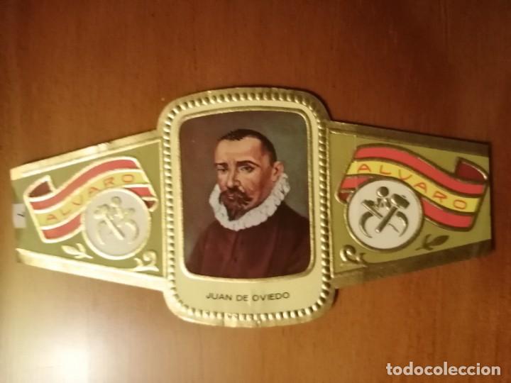 Vitolas de colecci&oacute;n: VITOLA - ALVARO - SERIE: ESCULTORES - JUAN DE OVIEDO