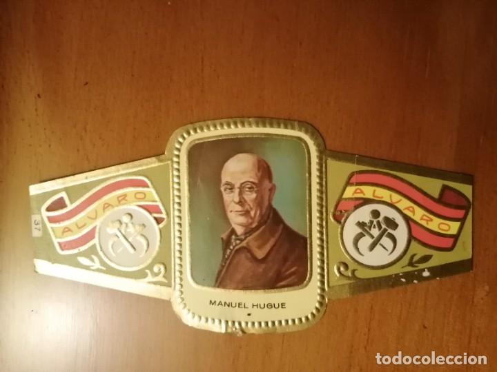 Vitolas de colecci&oacute;n: VITOLA - ALVARO - SERIE: ESCULTORES - MANUEL HUGUE