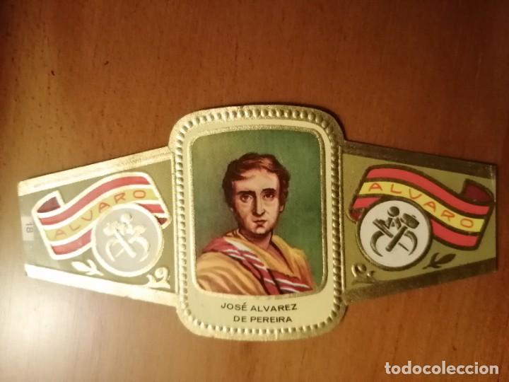 Vitolas de colecci&oacute;n: VITOLA - ALVARO - SERIE: ESCULTORES - JOSE ALVAREZ DE PEREIRA