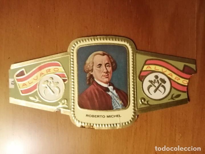 Vitolas de colecci&oacute;n: VITOLA - ALVARO - SERIE: ESCULTORES - ROBERTO MICHEL