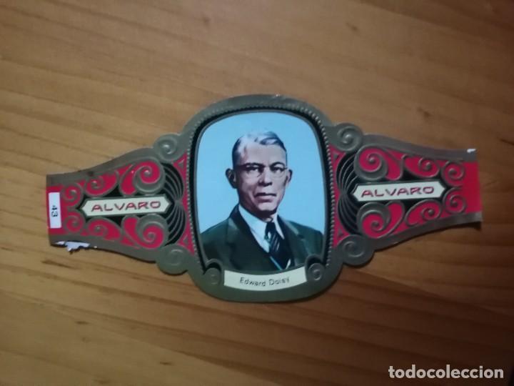 Vitolas de colecci&oacute;n: VITOLA - ALVARO - SERIE: PREMIOS NOBEL - EDWARD DOISY.