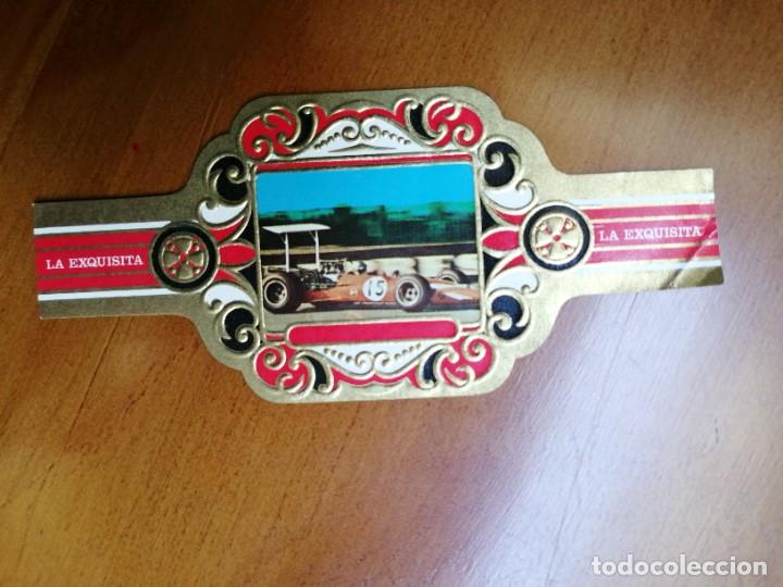 Vitolas de colecci&oacute;n: VITOLA - LA EXQUISITA - SERIE I, N&Uacute;MERO 16 - COCHES F&Oacute;RMULA 1.