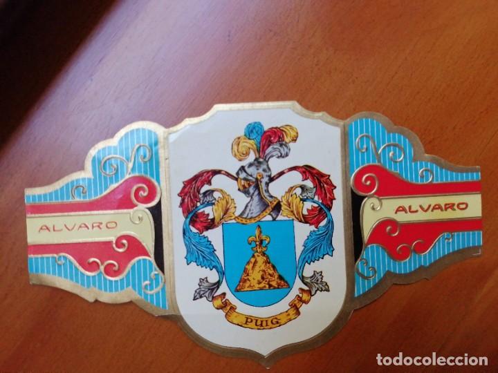 Vitolas de colecci&oacute;n: VITOLA - ALVARO - SERIE II - HERALDICA - PUIG.