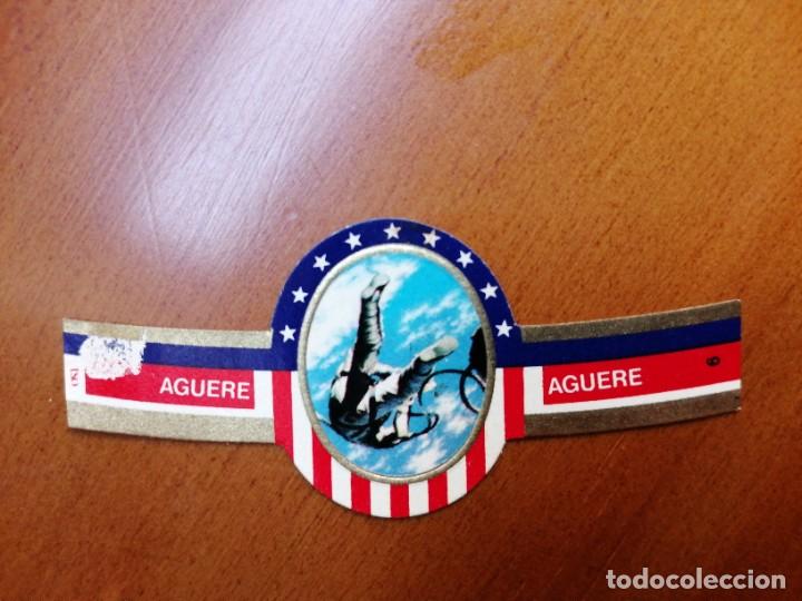 Vitolas de colecci&oacute;n: VITOLA - AGUERE - SERIE: ESPACIO - N&Uacute;MERO 6 - PASEO ESPACIAL.