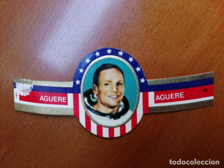 Vitolas de colecci&oacute;n: VITOLA - AGUERE - SERIE: ESPACIO - N&Uacute;MERO 8 - NEIL A. ARMSTRONG
