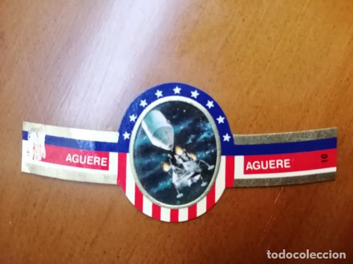 Vitolas de colecci&oacute;n: VITOLA - AGUERE - SERIE: ESPACIO - N&Uacute;MERO 10 - SEPARACI&Oacute;N DEL M&Oacute;DULO LUNAR.