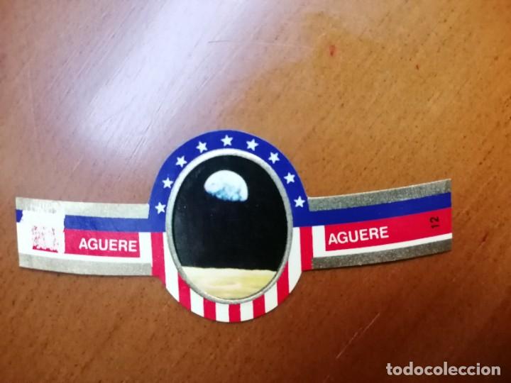 Vitolas de colecci&oacute;n: VITOLA - AGUERE - SERIE: ESPACIO - N&Uacute;MERO 12 - LA TIERRA VISTA DESDE LA LUNA.