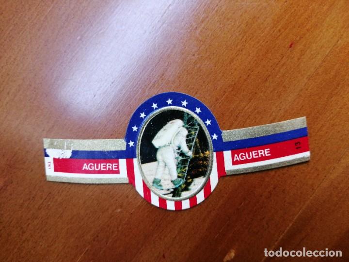 Vitolas de colecci&oacute;n: VITOLA - AGUERE - SERIE: ESPACIO - N&Uacute;MERO 13 - ARMSTRONG DESCIENDE DEL M&Oacute;DULO..
