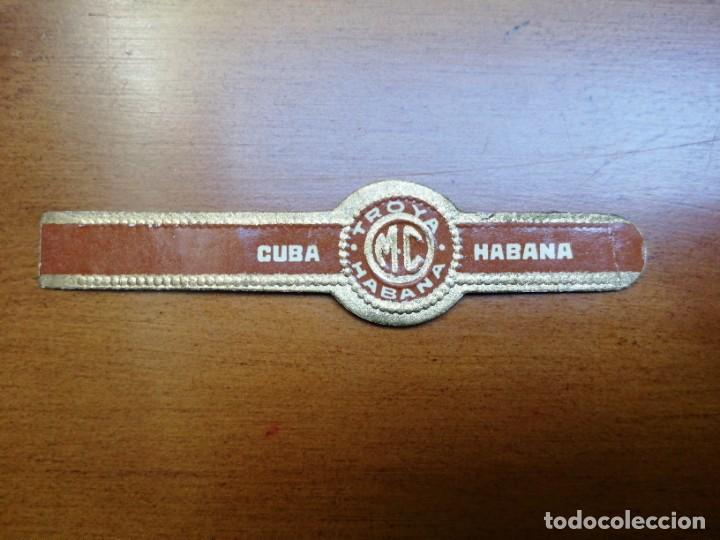 Vitolas de colecci&oacute;n: VITOLA - TROYA - CUBA - HABANA.