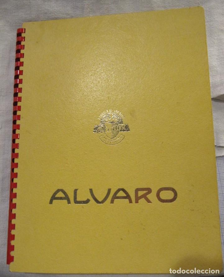 Vitolas de colecci&oacute;n: LIBRO ALVARO CON VITOLAS - DIFERENTES