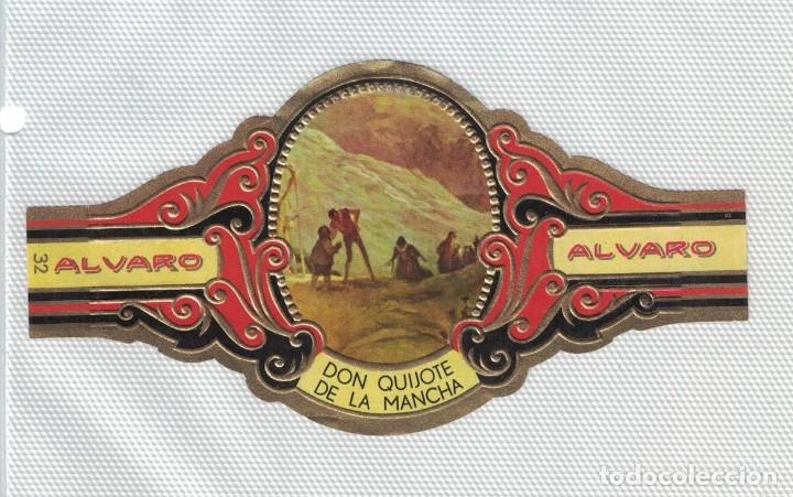 Bagues de cigare de collection: (XV-020) - Vitolas - Alvaro - Capitulo XXIX N&ordm; 32 - DON QUIJOTE DE LA MANCHA