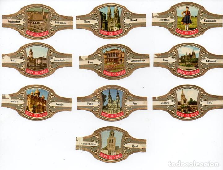 Vitolas de colecci&oacute;n: Vijosefa. Serie Derk de Vries Turismo 146, 10 vitolas
