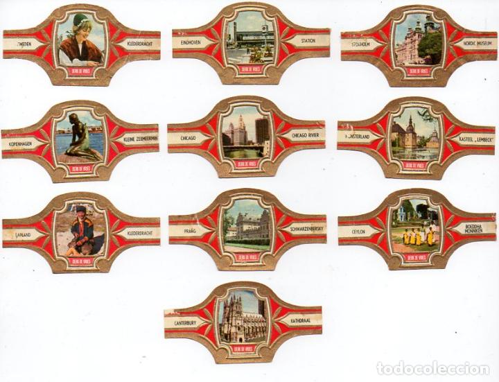 Vitolas de colecci&oacute;n: Vijosefa. Serie Derk de Vries Turismo 171. 10 vitolas
