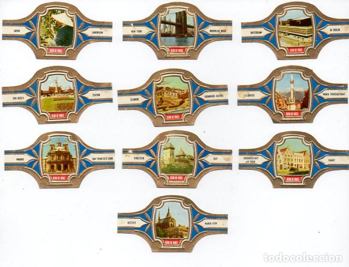 Vitolas de colecci&oacute;n: Vijosefa. Serie Derk de Vries Turismo 178. 10 vitolas