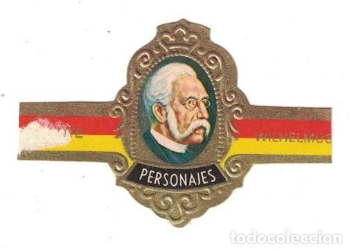 Bagues de cigare de collection: (XV-020) - Vitolas - Capote - Personajes serie G N&ordm; 13 - WILHELMUS