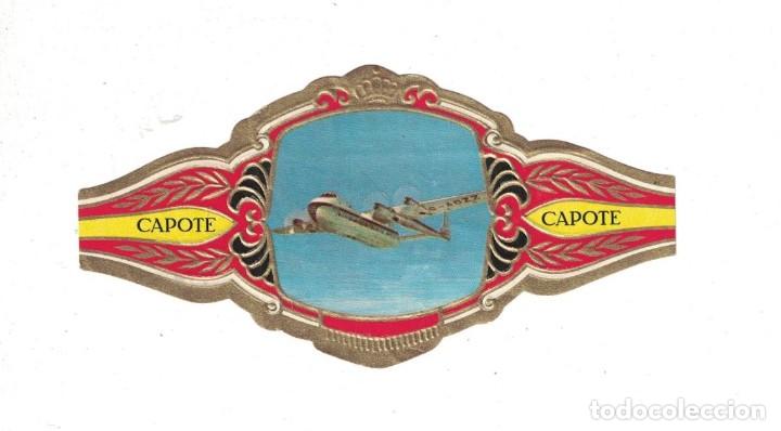 Bagues de cigare de collection: (XV-020) - Vitolas - Capote - Conquista del Espacio Serie A N&ordm; 24 - HAWKER SIDDLEY ARGOBY