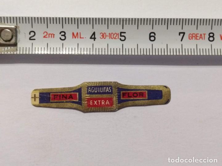 An&eacute;is de charuto de cole&ccedil;&atilde;o: ANTIGUA VITOLA FINA FLOR AGUILITAS EXTRA- VITOLAS - PUROS - CIGARRO
