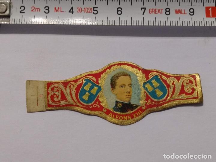 An&eacute;is de charuto de cole&ccedil;&atilde;o: ANTIGUA VITOLA ALFONSO XIII- VITOLAS - PUROS - CIGARRO