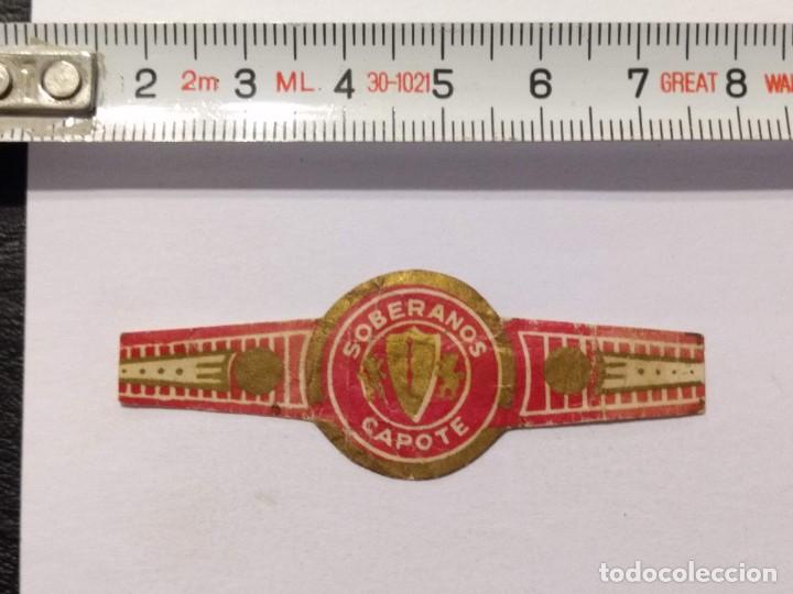Vitolas de colecci&oacute;n: ANTIGUA VITOLA RUBIES CAPOTE- VITOLAS - PUROS - CIGARRO