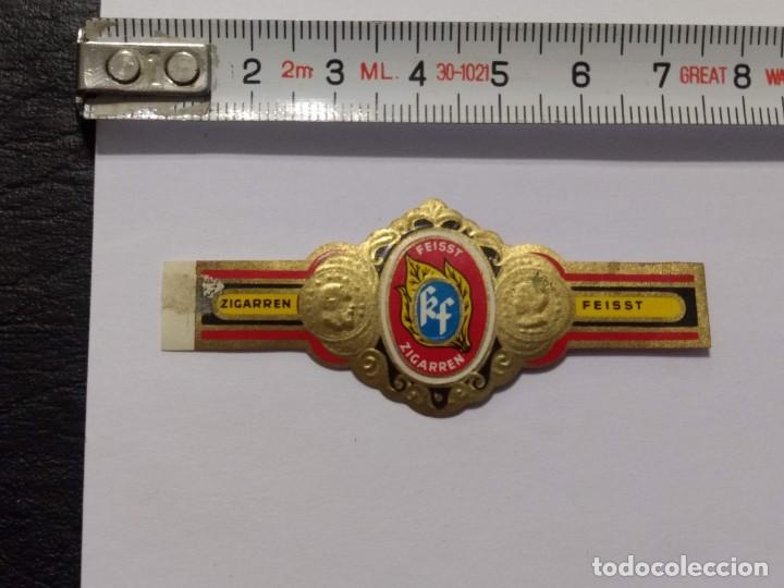 Collection cigar bands: ANTIGUA VITOLA FLOR FEISST ZIGARREN- VITOLAS - PUROS - CIGARRO