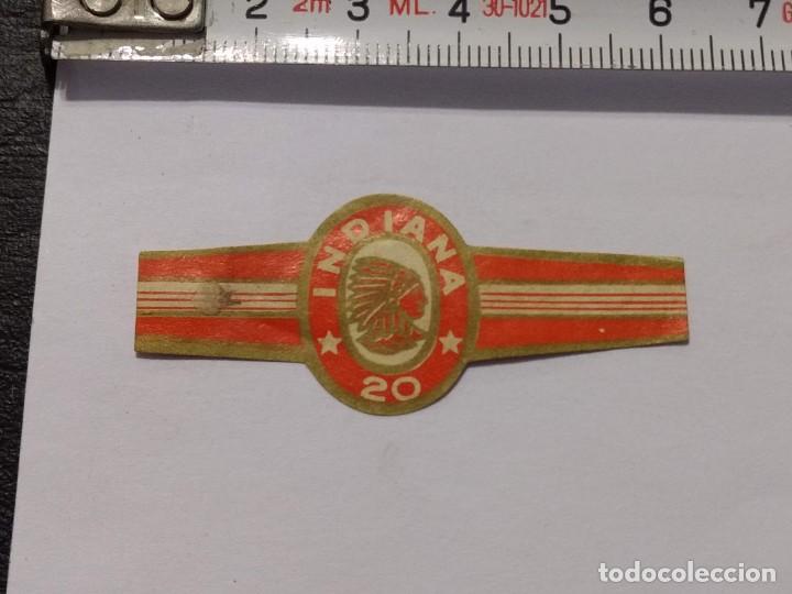 Collection cigar bands: ANTIGUA VITOLA INDIANA 20- VITOLAS - PUROS
