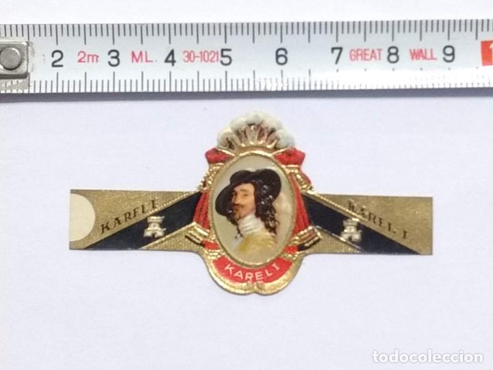 Collection cigar bands: ANTIGUA VITOLA KAREL I- VITOLAS - PUROS