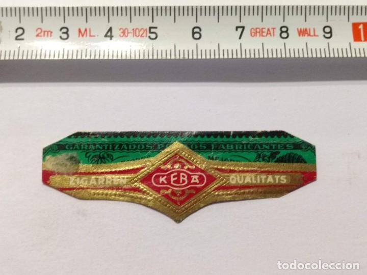 Collection cigar bands: LOTE 3 ANTIGUA VITOLA KEBA ZIGARREN QUALITATS VITOLAS - PUROS